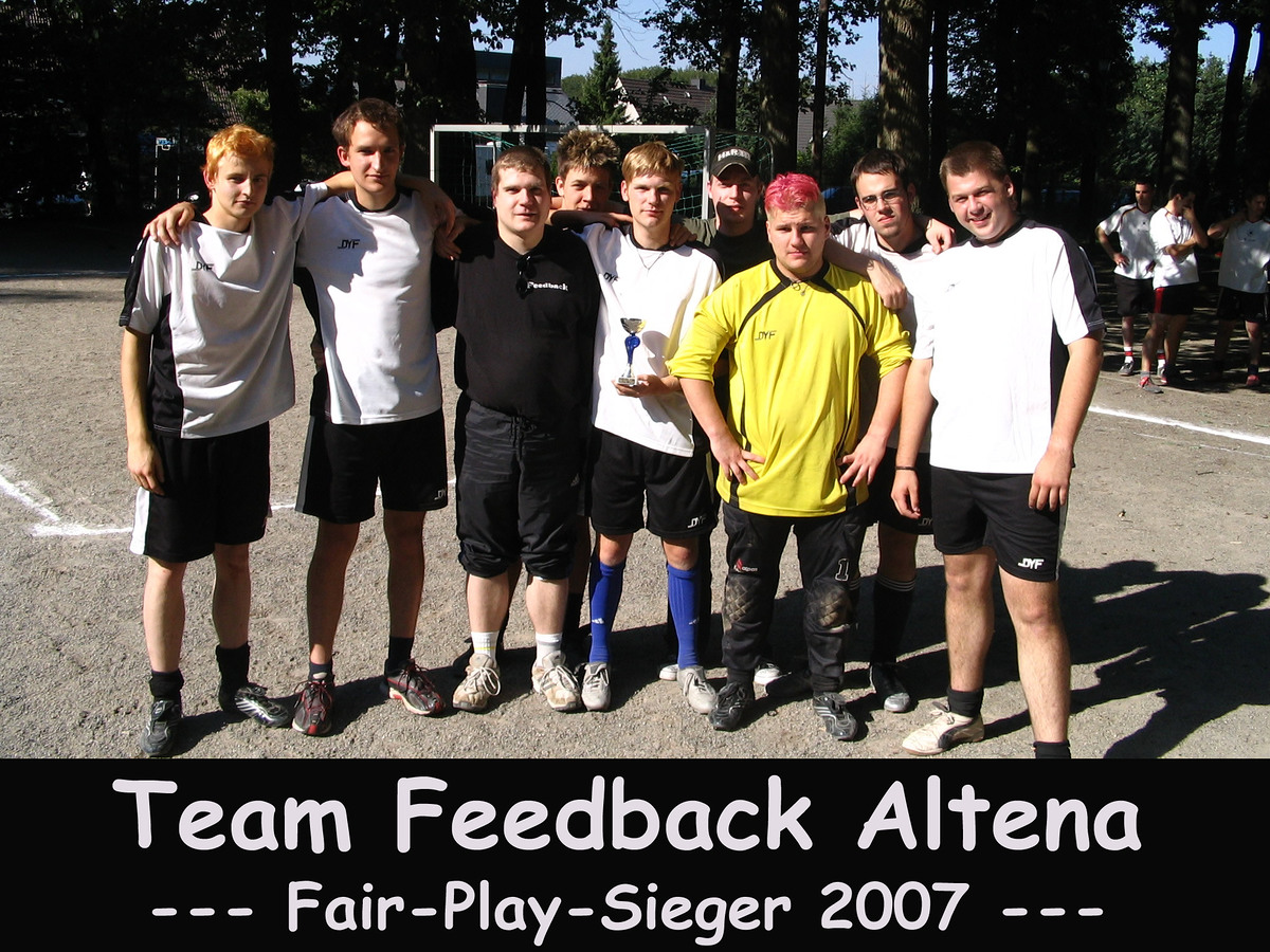 Its cup 2007   fair play sieger   team feedback altena retina