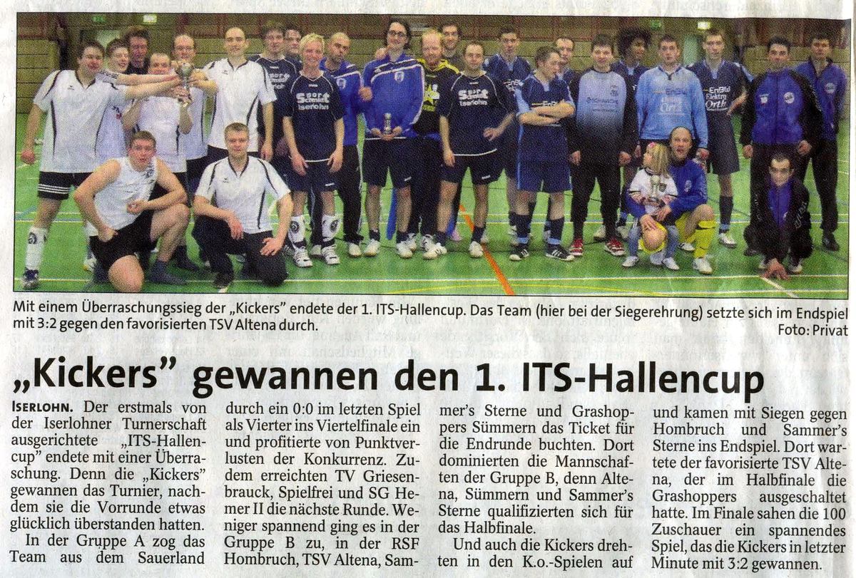 Ikz bericht its hallencup 2010 retina